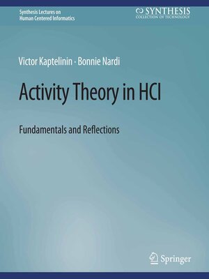 cover image of Activity Theory in HCI